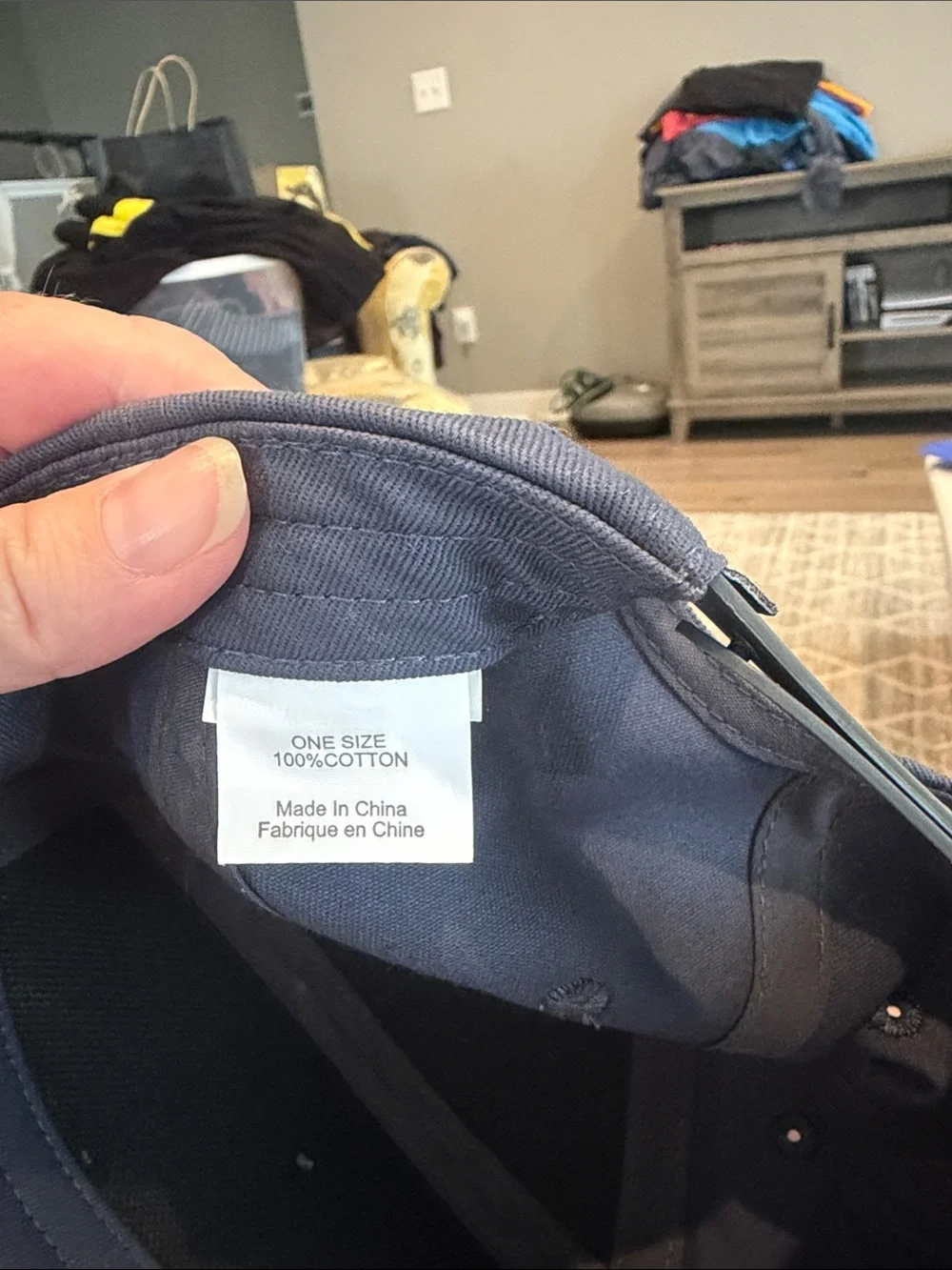 Men’s Marmot trucker hat. Never worn